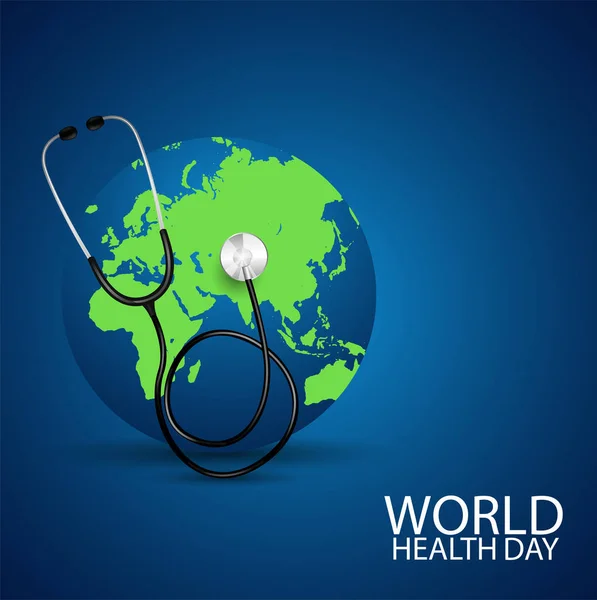 Día Mundial Salud — Archivo Imágenes Vectoriales