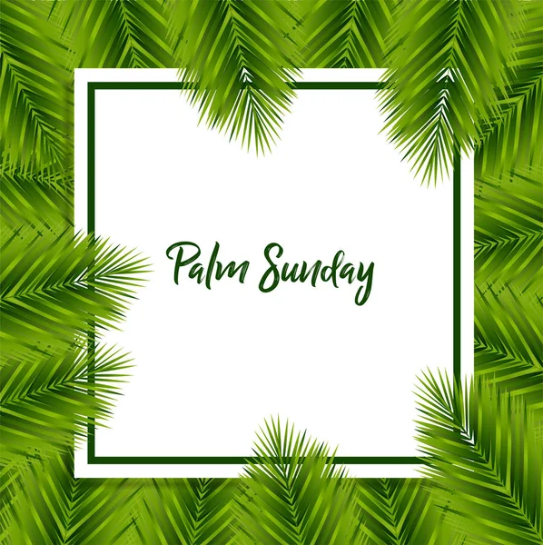 Palm Sunday Vector Ontwerp — Stockvector