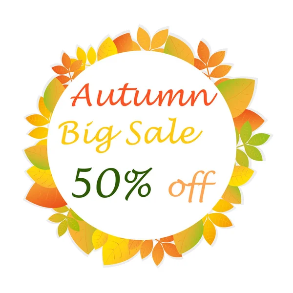 Sonbahar büyük % 50 kapalı alışveriş satış