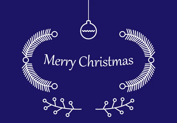 Vector Merry Christmas Happy New Year 2019 Illustrationvector Merry Christmas — Stock Vector