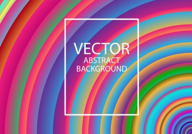 Vektör Renkli Turlar Soyut Arka Plan