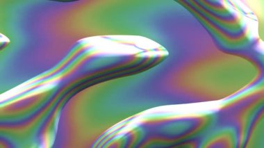 Soyut güzel gökkuşağı rengi videoyu şekillendirir