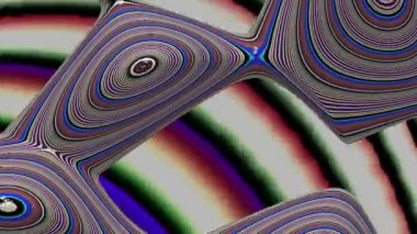 Güzel renkli soyut video