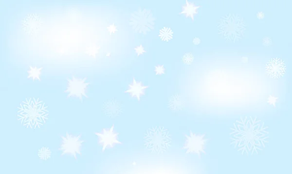 Feliz Navidad Fondo Abstracto Con Copos Nieve Vector Eps — Vector de stock