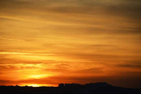 Naturel Atardecer Amanecer Fondo — Foto de Stock