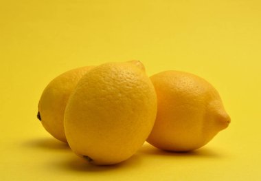 limon Sarı zemin üzerine