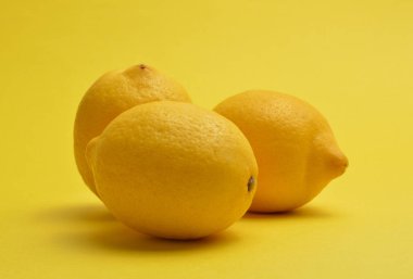 limon Sarı zemin üzerine