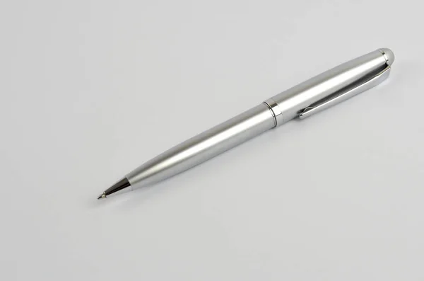 Długopis Białym Tle — Zdjęcie stockowe
