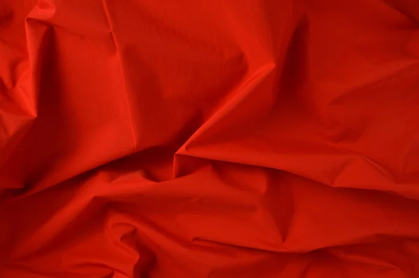 Червоний Текстильний Фон Текстурований — стокове фото