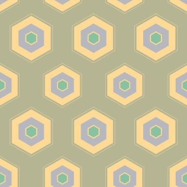 Vektör Petek Soyut Geometrik tasarım dikişsiz desen arka plan.