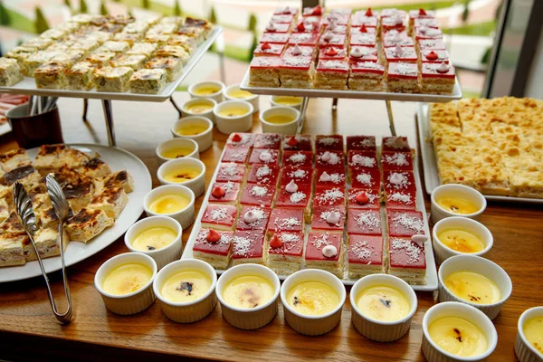 Zoete Taarten Event Catering — Stockfoto