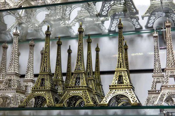 Boutique Souvenirs Paris Petites Copies Tour Eiffel — Photo