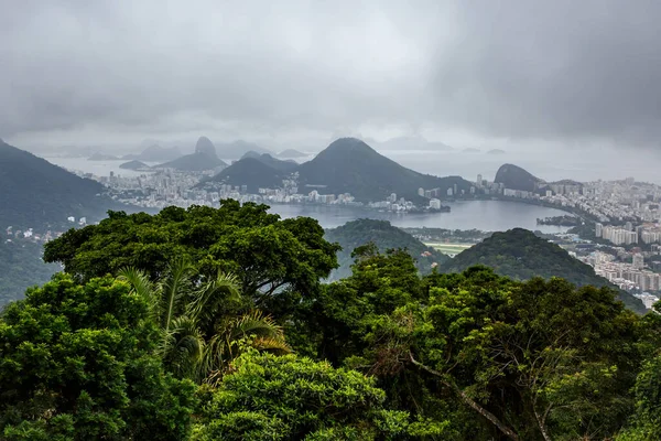 Clima Nublado Rio Janeiro Brasil — Fotografia de Stock
