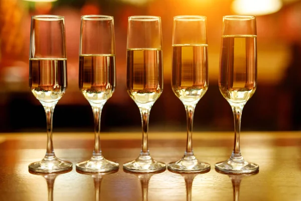 Bir Etkinlikte Şampanya Kadehi — Stok fotoğraf