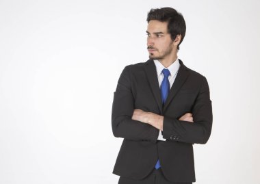 Pano ile işadamı tutun