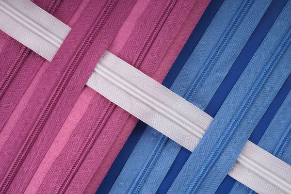 multi-colored nylon zipper for shoes, bags