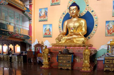 Ulan Ude, Rusya, 03. 20. bir Budist kilise Rinpoche Bagsha içinde 2019.
