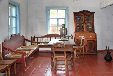 Ulan-Ude, Buryatia, Rusya Federasyonu, 12 Nisan 2014. Transbaikalia halklarının Etnografya Müzesi.