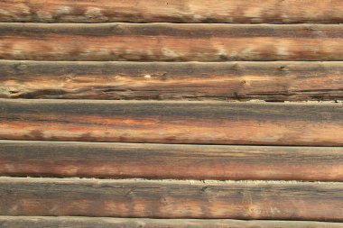 Arka plan dokusu. Eski kahverengi ahşap duvar