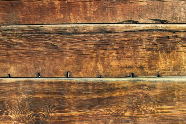 Υφή φόντου. Παλιό καφέ ξύλινο τοίχο — Φωτογραφία Αρχείου