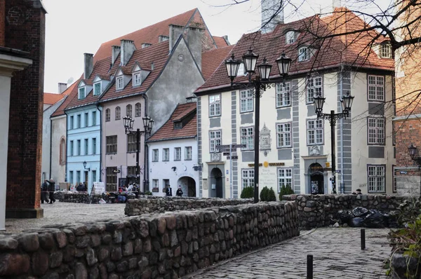 Charm Streets Old Riga — Stock Photo, Image