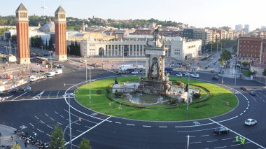 İspanya alanı. Yaz aylarında Barcelona
