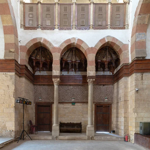 카이로 이집트 2018 벽에는 Beshtak Qasr Bashtak Mamluk 역사적인 Bayn — 스톡 사진