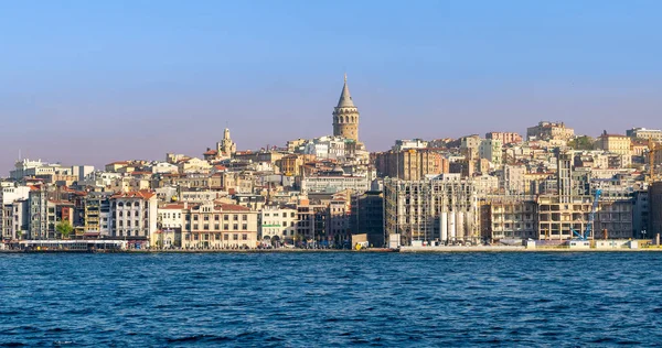 Istambul Turquia Abril 2017 Vista Cidade Istambul Turquia Mar Com — Fotografia de Stock