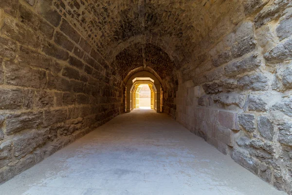 Túnel Pedras Arqueadas Era Mameluca Que Leva Muayyad Bimaristan Hospital — Fotografia de Stock