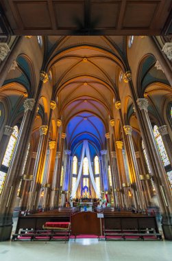 St. Anthony Padua Kilisesi, Istanbul, Türkiye'de iç