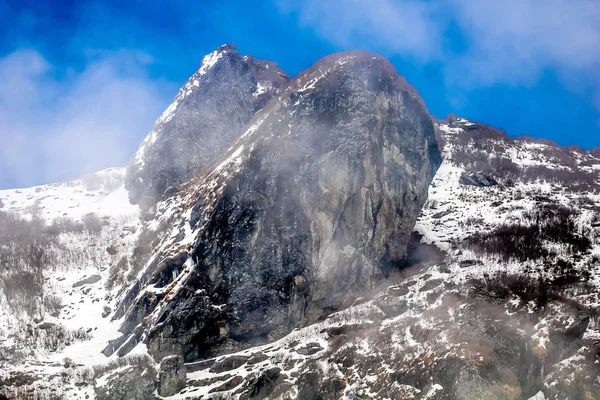 Lago Tsomgo Changu Situato Sopra Altitudine 13313 Piedi Nel Potente — Foto Stock