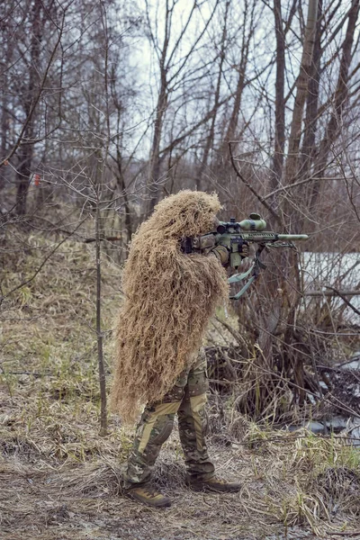 Poltava Ukraina Mars 2019 Spel Imitation Fientligheterna Mellan Irländska Nationella — Stockfoto