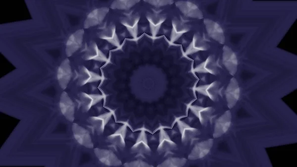 Helle Farbige Abstrakte Hintergrund Kaleidoskop Nahaufnahme Der Feurigen Blume — Stockfoto