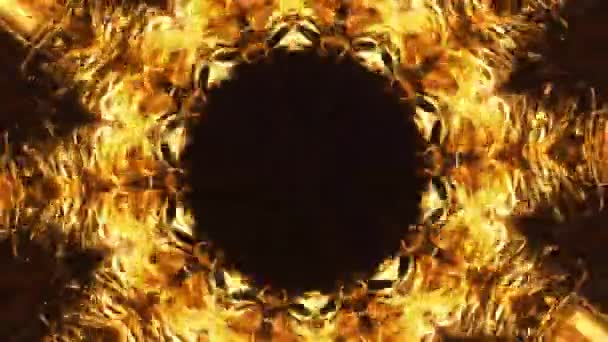 Élénk színű absztrakt háttér Kaleidoszkóp Vértes, a tüzes virág