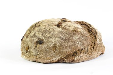 Ukrayna geleneksel ekmek ahşap üzerinde fırında pişmiş, koruyucu olmadan, dolgu maddeleri ve boyalar.