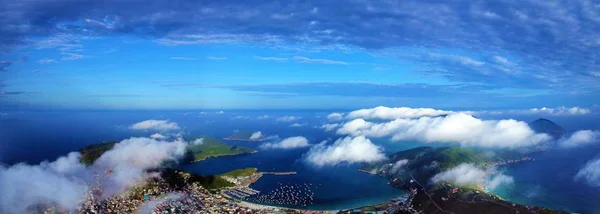 Vista Panorâmica Arraial Cabo Rio Janeiro Brasil Grande Paisagem Bela — Fotografia de Stock