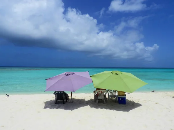 Mar Caribe Los Roques Vacaciones Mar Azul Las Islas Desiertas —  Fotos de Stock