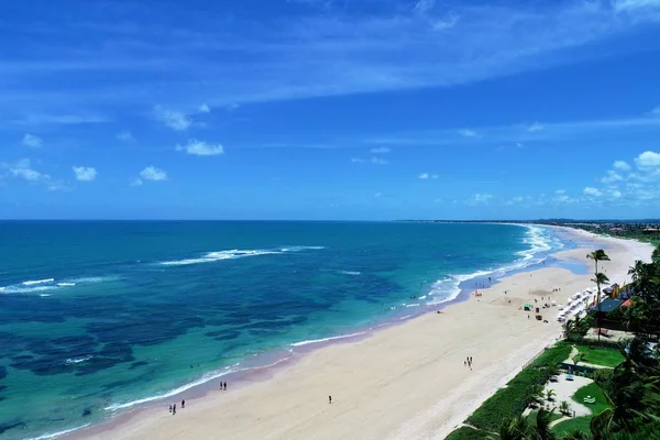 Cupe Het Strand Porto Galinhas Brazilië Unieke Ervaring Van Het — Stockfoto