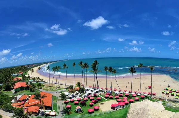 Cupe Het Strand Porto Galinhas Brazilië Unieke Ervaring Van Het — Stockfoto