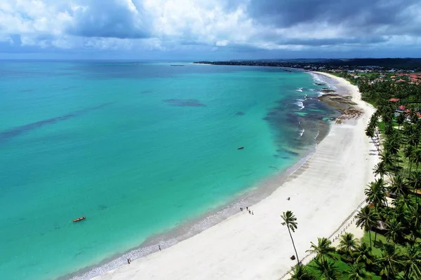 Praia Dos Carneiros Pernambuco Brasil Férias Praia Paradisíaca Fantástica Vista — Fotografia de Stock