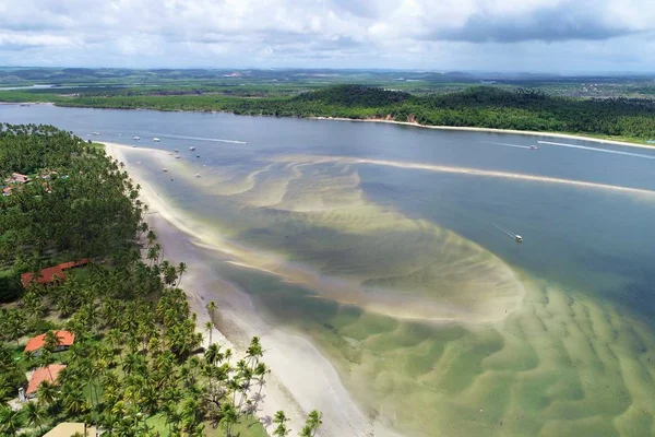 Praia Dos Carneiros Pernambuco Brasil Férias Praia Paradisíaca Fantástica Vista — Fotografia de Stock