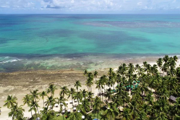 Carneiros Van Beach Pernambuco Brazilië Vakantie Het Paradijselijke Strand Uitzicht — Stockfoto