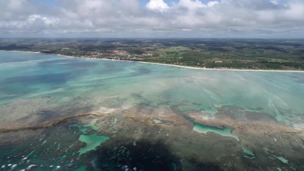 Sao Miguel Dos Milagres Alagoas Brazylia Kompaktowy Film Najlepszymi Plażami — Wideo stockowe