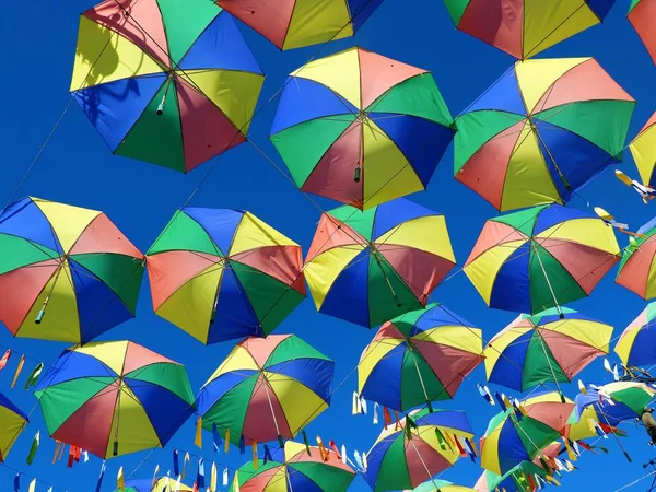 Symbolem Kultury Pernambuco Brazylii Stanie Frevo Muzyka Taniec Parasol Kultury — Zdjęcie stockowe
