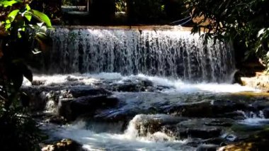 Chapada dos Guimaraes, Mato Grosso, Brezilya. Harika bir manzara. Seyahat güzergahı. Tatil seyahati. Turistik nokta.
