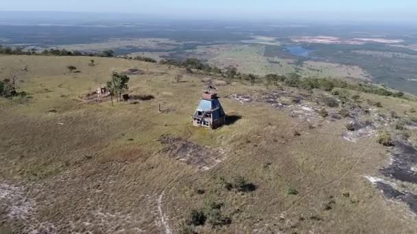 Chapada Dos Guimaraes Mato Grosso Brazylia Wspaniały Krajobraz Cel Podróży — Wideo stockowe