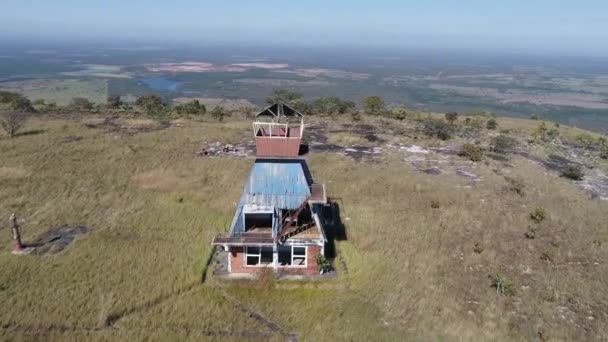 Chapada Dos Guimaraes Mato Grosso Brazilië Geweldig Landschap Reisbestemming Vakantie — Stockvideo