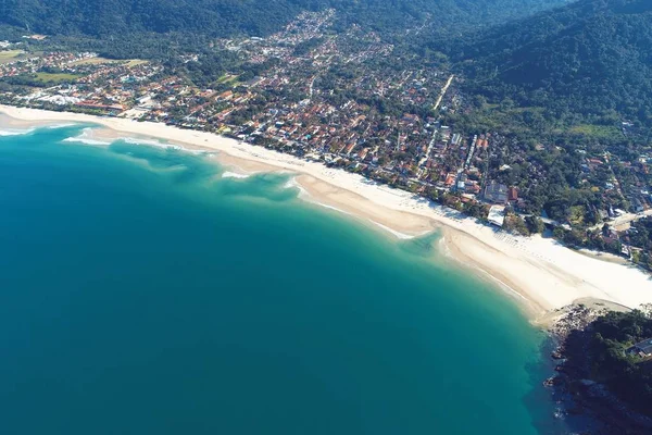 Aerial View Maresias Pauba Beaches Sao Sebastiao North Coast Sao — Stock Photo, Image