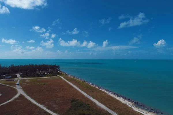Vista Aérea Fort Zachary Taylor Key West Florida Estados Unidos — Foto de Stock