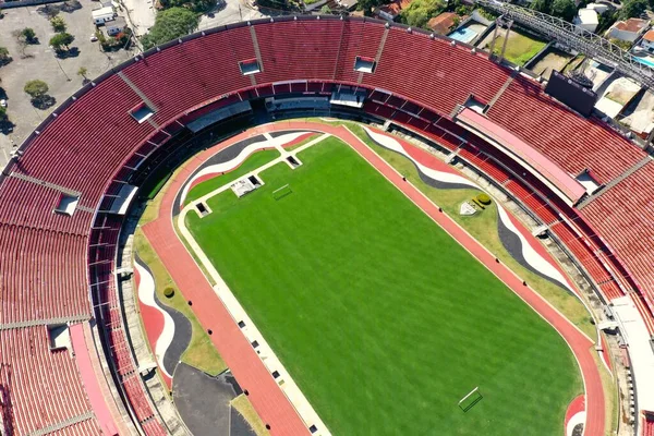 Sao Paulo Sao Paulo Brésil 2020 Vue Panoramique Stade Cicero — Photo